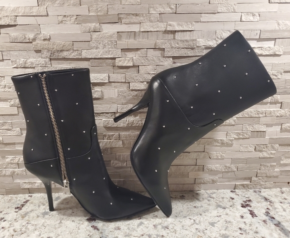 ALL SAINTS STUDDED BOOTIES - Picture 6 of 16